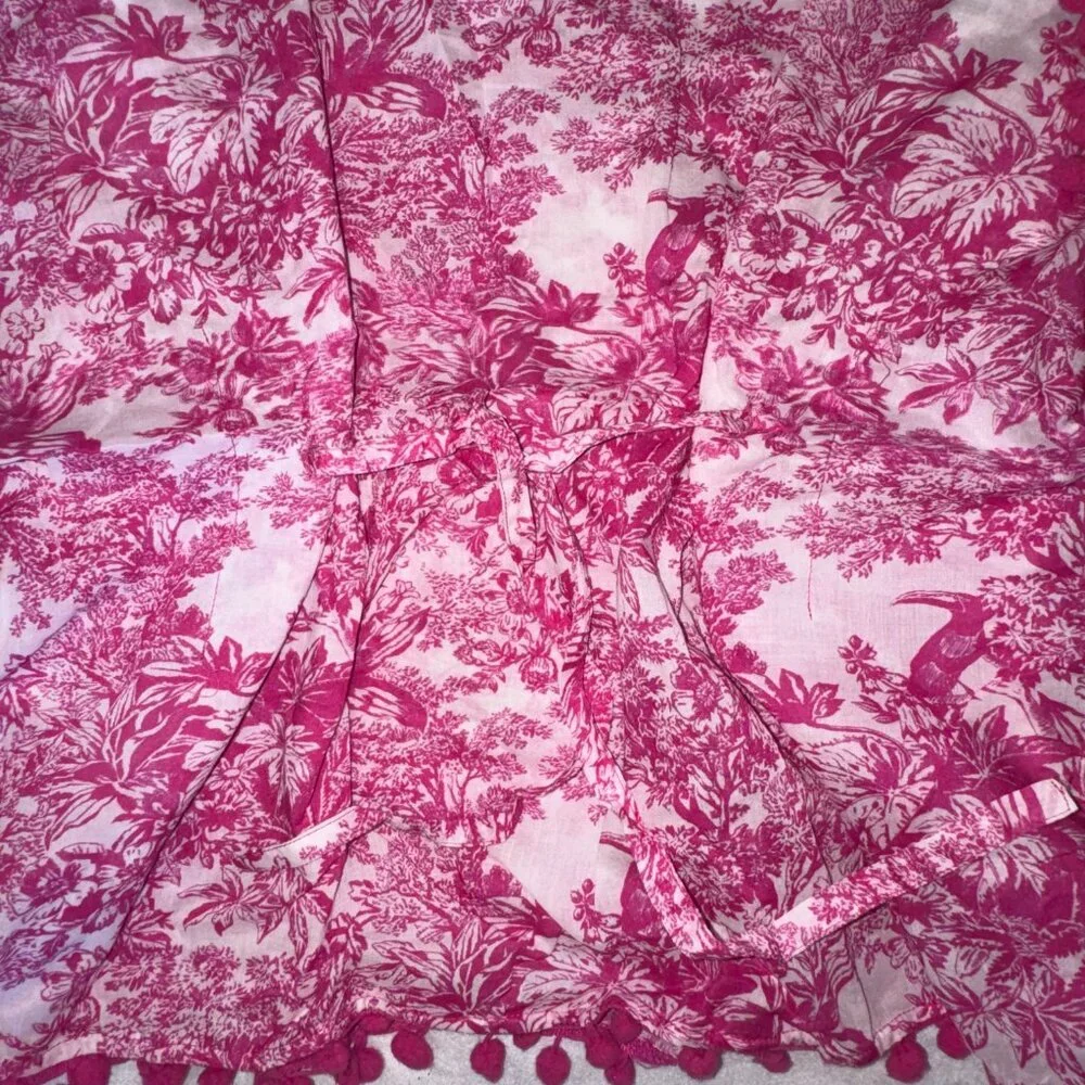 Sundek Girl Pink Bikini Set and Coverup NWOT size 6